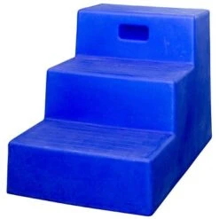 Horsemens Pride Opstap Hulp 3 Trede Blauw