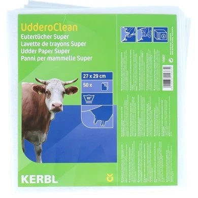 Kerbl Uier Papier Super Herbruikbaar 50st 27x29cm 4 Kerbl Uier Papier Super Herbruikbaar 50st 27x29cm - Afbeelding 2