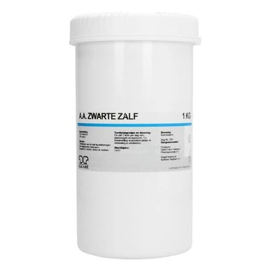 Kampher Ichtamolzalf (zwarte Zalf) 1 Kg AA 3 Kampher Ichtamolzalf (zwarte Zalf) 1 Kg AA