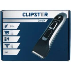 Clipster Akku Scheerapparaat DropiX Silver/Zwart -Huisdierbenodigdheden agradi 44624642 3.35a1ea