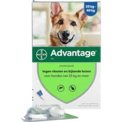Advantage 400 Spot-On Hond 25-40kg 4 Pipetten 11 Advantage 400 Spot-On Hond 25-40kg 4 Pipetten -Huisdierbenodigdheden agradi 7002173 4.36fd2b