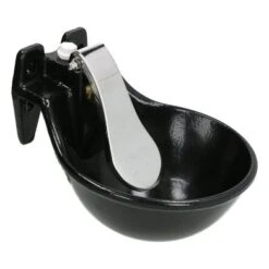 Kerbl Geëmailleerde Drinkbak Met RVS Lepel -Huisdierbenodigdheden agradi 8000000 5.c19e7c