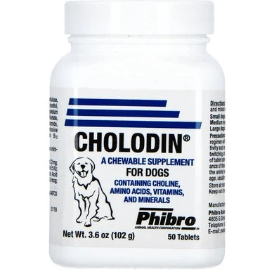 Cholodin Hond 50tabl 3 Cholodin Hond 50tabl