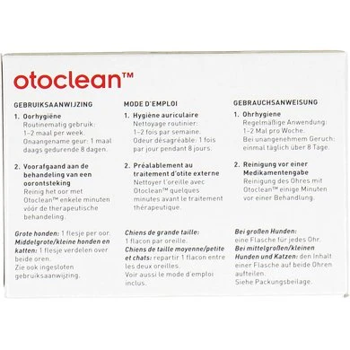 Elanco Otoclean Oorreiniger Dummy Hond/Kat 18x5ml 4 Elanco Otoclean Oorreiniger Dummy Hond/Kat 18x5ml - Afbeelding 2