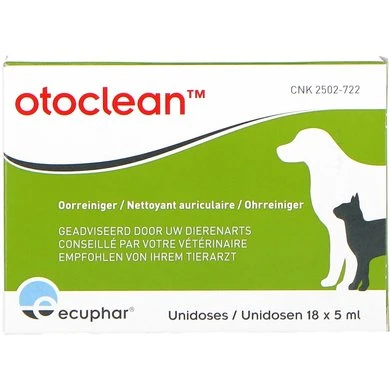 Elanco Otoclean Oorreiniger Dummy Hond/Kat 18x5ml 3 Elanco Otoclean Oorreiniger Dummy Hond/Kat 18x5ml