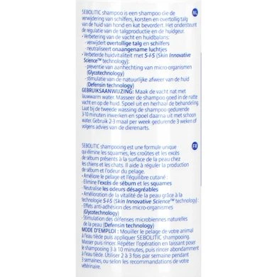 Virbac Sebolitic Huidverzorgende Shampoo Hond/Kat 200ml 6 Virbac Sebolitic Huidverzorgende Shampoo Hond/Kat 200ml - Afbeelding 4