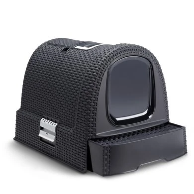 Curver Kattenbak Antraciet 51x38,5x39,5cm 4 Curver Kattenbak Antraciet 51x38,5x39,5cm - Afbeelding 2