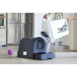 Curver Kattenbak Antraciet 51x38,5x39,5cm 11 Curver Kattenbak Antraciet 51x38,5x39,5cm -Huisdierbenodigdheden curver 00615 p15 03882 p12 sfeer 1.6ed517