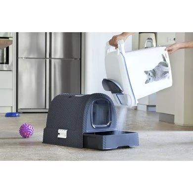 Curver Kattenbak Antraciet 51x38,5x39,5cm 7 Curver Kattenbak Antraciet 51x38,5x39,5cm - Afbeelding 5