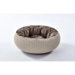 Curver Cozy Pet Bed Creme Dia 50cm Hoogte 22cm