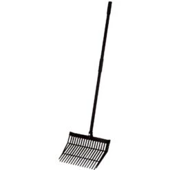 Hippotonic Mestvork Met Steel Zwart