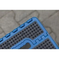 Hippotonic Opstapkrukje Opvouwbaar Turquoise 28,5x21,5x39cm -Huisdierbenodigdheden ekkia z04636 930 251 017 ambi2.9d8828