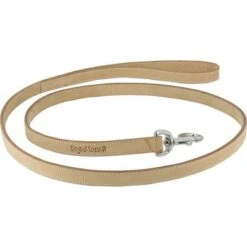 Diego & Louna Hondenriem Leer Naturel