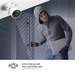 Ezviz Camera C3X AI Detectie Voor Buiten Beveiliging -Huisdierbenodigdheden ezviz c3x 04.3e22b1