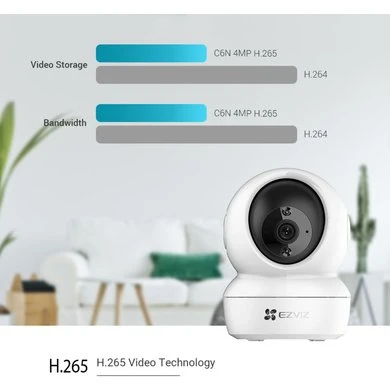 Ezviz C6N Slim Wi-Fi Pan & Tilt Camera 7 Ezviz C6N Slim Wi-Fi Pan & Tilt Camera - Afbeelding 5