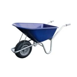 Hummer Kruiwagen Tuin PP 100L Blauw