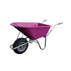 Hummer Kruiwagen Tuin PP 100L Fuchsia