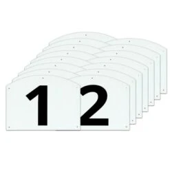 Agradi Hindernis Nummers&Letters Show Jump Compleet 27x20cm