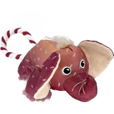 Kong Hondenspeeltje Cozie Truggz Olifant M/L 5 Kong Hondenspeeltje Cozie Truggz Olifant M/L - Afbeelding 3