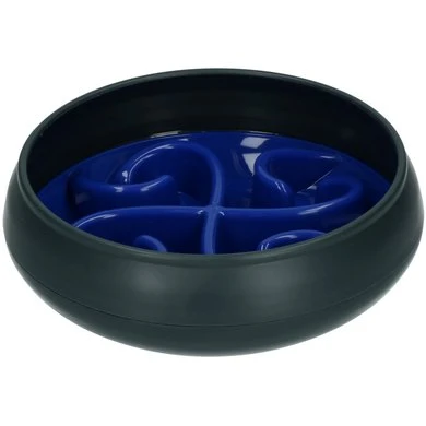 Eat Slow Live Longer Tumble Feeder Blauw 3 Eat Slow Live Longer Tumble Feeder Blauw