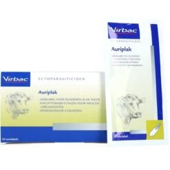 Virbac Oorlabels Anti-Vliegen Auriplak 10st