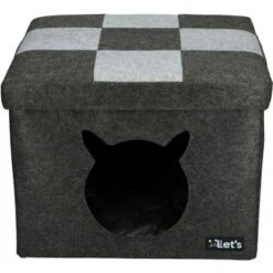 Let's Sleep Pet Cube Licht/Donker Grijs