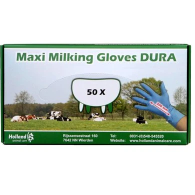 Maxi Milking Gloves Dura XL 50st 4 Maxi Milking Gloves Dura XL 50st - Afbeelding 2