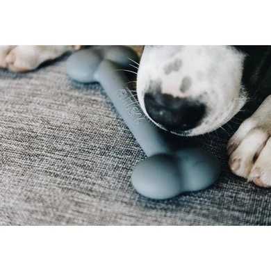 Kentucky Hondenspeelgoed Siliconen Bot Grijs 4 Kentucky Hondenspeelgoed Siliconen Bot Grijs - Afbeelding 2