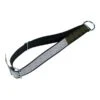 Kerbl Halsband Los Met Stier Gesp En D Ring Groen/Zwart 7cm -Huisdierbenodigdheden ke 1230.330def