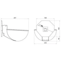 Kerbl Aanbouw Drinkbak Voor Waterton -Huisdierbenodigdheden ke 221751.65fb8a