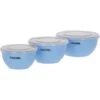 Kerbl Voerbakset Met Deksel Blauw 550ml/900ml/1200ml -Huisdierbenodigdheden ke 80528.f0401c