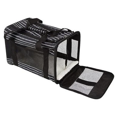 Kerbl Reistas Cuba Zwart/Wit 40x26x28cm 6 Kerbl Reistas Cuba Zwart/Wit 40x26x28cm - Afbeelding 4