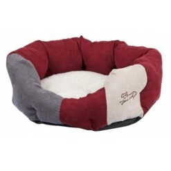 Kerbl Knuffelbed Amelie Bordeaux/Antraciet -Huisdierbenodigdheden ke 812682.360036