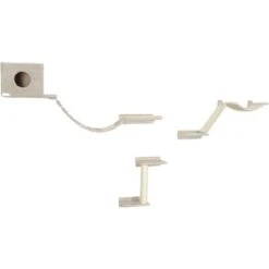 Kerbl Klimwand Mount Everest Voor Katten Beige 9-Delig