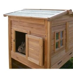 Kerbl Konijnenhok FORTUNA 160x80x117cm -Huisdierbenodigdheden ke 828132.fe5db6