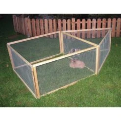 Kerbl Vario Buitenverblijf Hout Met Gaas -Huisdierbenodigdheden ke 843992.cb616d