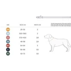 Kentucky Halsband Handgemaakte Parels Orange & Dog -Huisdierbenodigdheden kentucky halsband handmade pearls maattabel.950a12