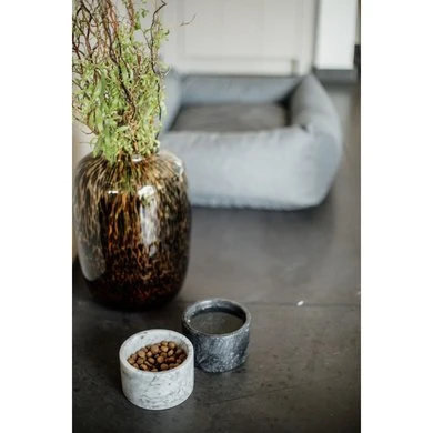 Kentucky Dogwear Hondenbak Marmer Zwart 17x7cm 4 Kentucky Dogwear Hondenbak Marmer Zwart 17x7cm - Afbeelding 2