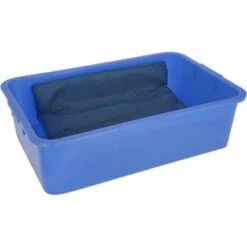 Kerbl Bak Plastic Blauw 63x39x17cm -Huisdierbenodigdheden kerbl 1653610tif.68681f
