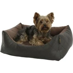 Kerbl Hondenmand Snuggle Bed Giulia Bruin -Huisdierbenodigdheden kerbl 8040322t.1402ac