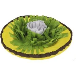 Kerbl Snuffelmat Bowl Geel/Groen/Wit 60cm