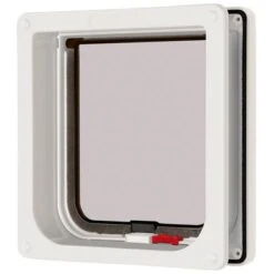 Cat Mate Kattenluik 2 Wegen Met Tunnel Tot 50mm Wit