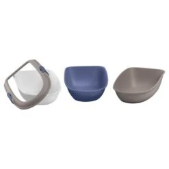 Kerbl Kattenbak Furba Met Reinigingszeef Beige/Blauw -Huisdierbenodigdheden kerbl 815844add01.36b6d3