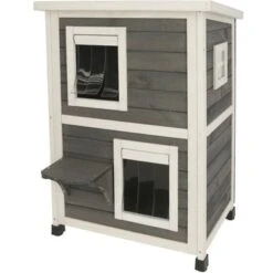 Kerbl Kattenhuis Family 57x55x80cm