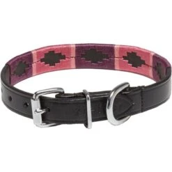 Kieffer Hondenhalsband Buenos Aires Zwart/Bordeaux/Roze 5 Kieffer Hondenhalsband Buenos Aires Zwart/Bordeaux/Roze -Huisdierbenodigdheden kieffer 538 b buenos aires hundehalsband dogcollar black chrome 3.045a6d