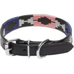 Kieffer Hondenhalsband Buenos Aires Zwart/Blauw/Roze 5 Kieffer Hondenhalsband Buenos Aires Zwart/Blauw/Roze -Huisdierbenodigdheden kieffer 538 d buenos aires hundehalsband dogcollar black chrome 3.49983b