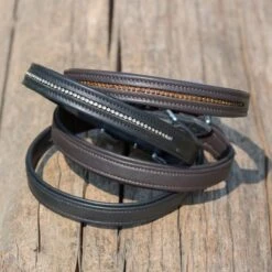 Kieffer Halsband 37cm Kristallen Zwart