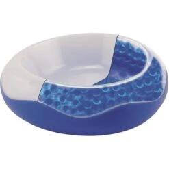 Duvo+ Koelkom Wit/Blauw 1,5L -Huisdierbenodigdheden lar duvobowl1.e82677