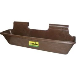 Patura Lange Kunststof Voerbak Bruin 50L