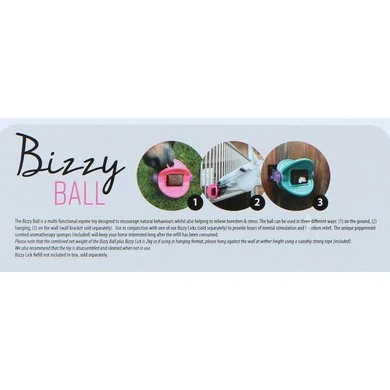 Bizzy Multifunctionele Speelbal Aqua 9 Bizzy Multifunctionele Speelbal Aqua - Afbeelding 7